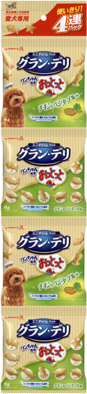 グラン・デリ ワンちゃん専用おっとっと チキン＆ベジタブル味 24g×4