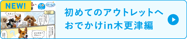 NEW 初めてのアウトレットへおでかけ in 木更津