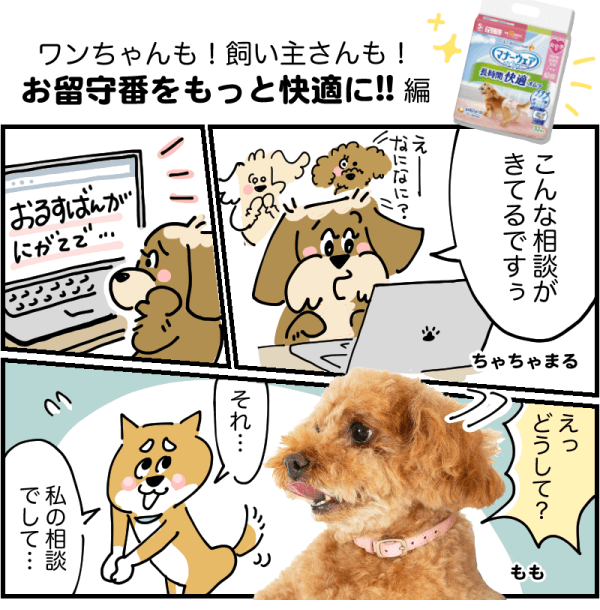 お留守番をもっと快適に!!編1