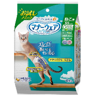 Mannerware 猫用 Ss号 Unicharm Pet